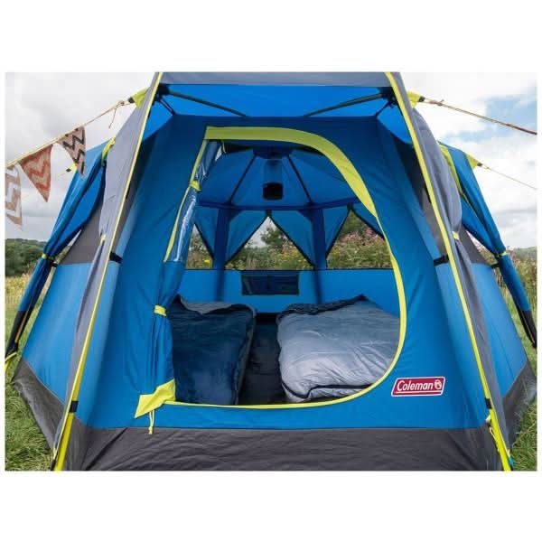 Coleman OctaGo 3 Man Dome WeatherTec Tent Blue