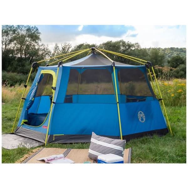 Coleman OctaGo 3 Man Dome WeatherTec Tent Blue