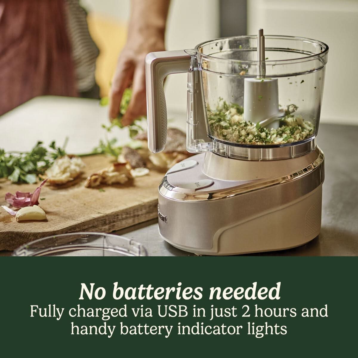 Cuisinart RMC100U Cordless Mini Prep Pro – Silver