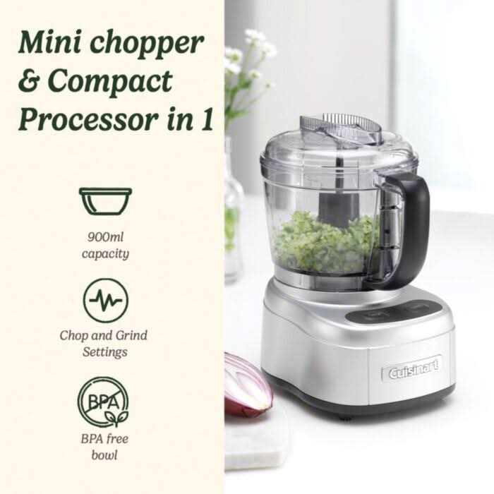 Cuisinart Mini Prep Pro Food Processor Frosted Pearl