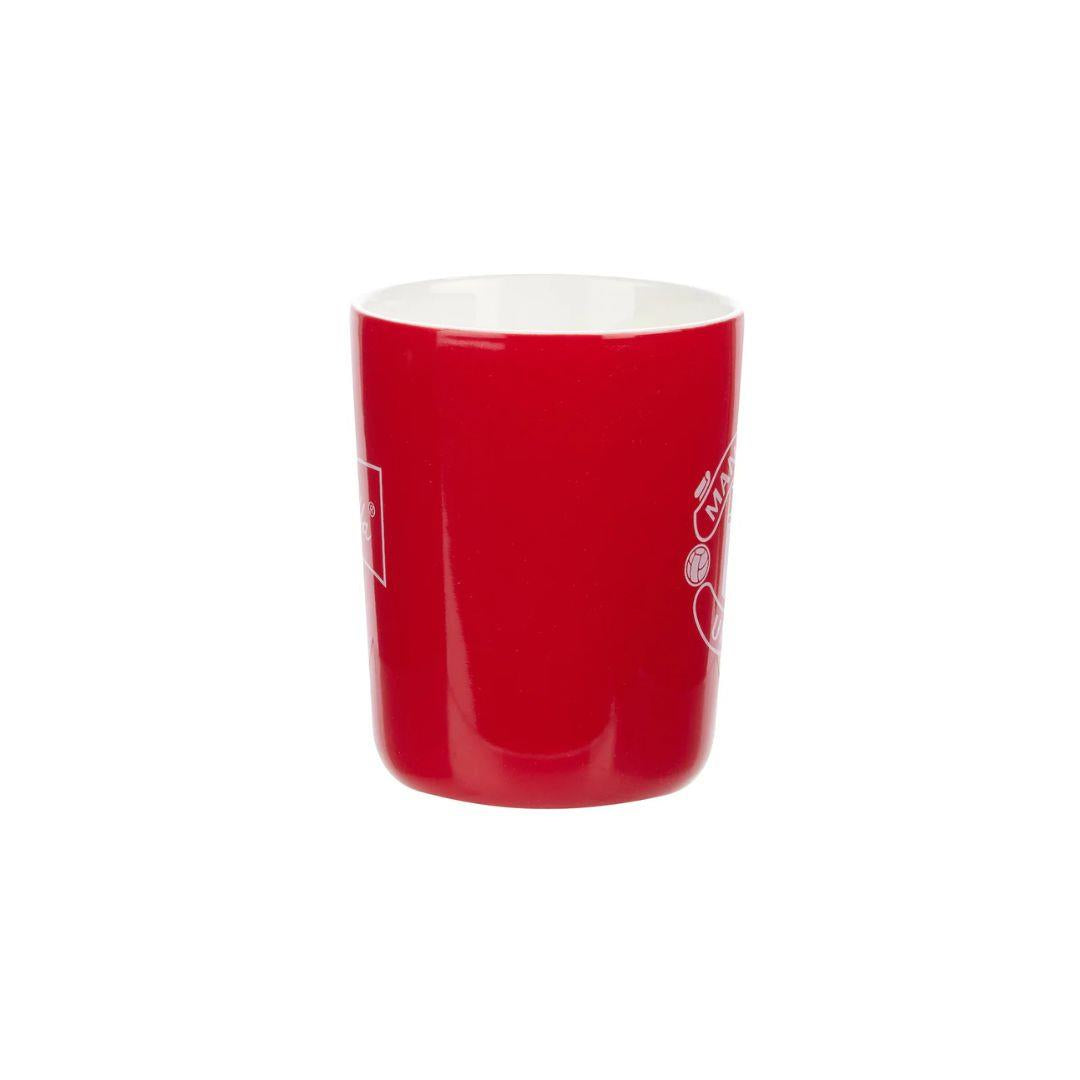 Manchester United Melitta Porcelain Crest 290ml Mug with Gift Box Red