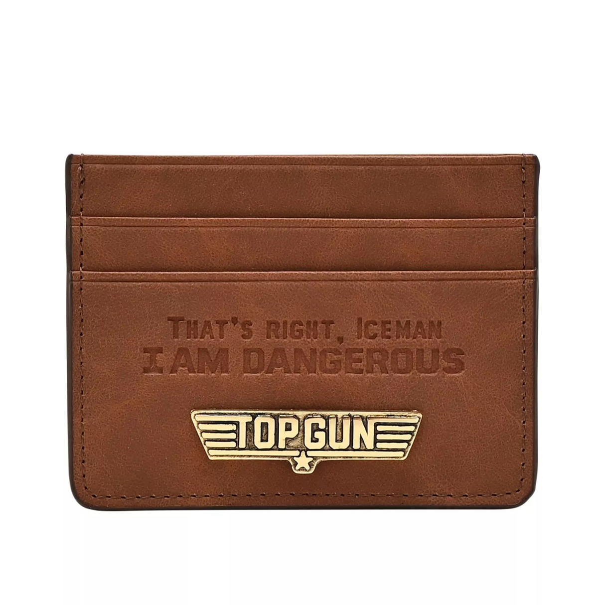 Top Gun Card Holder Wallet Tan