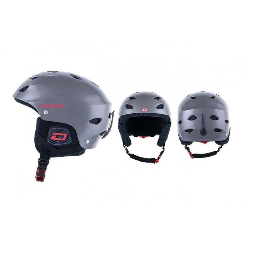 Dirty Dog Orbit Childrens Ski Helmet Dark Silver - X Small (48-54cm)