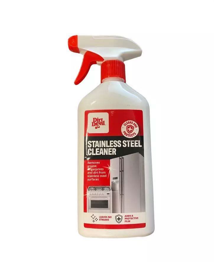 Dirt Devil Stainless Steel Grease and Fingerprint Streak-Free Cleaner 500ml