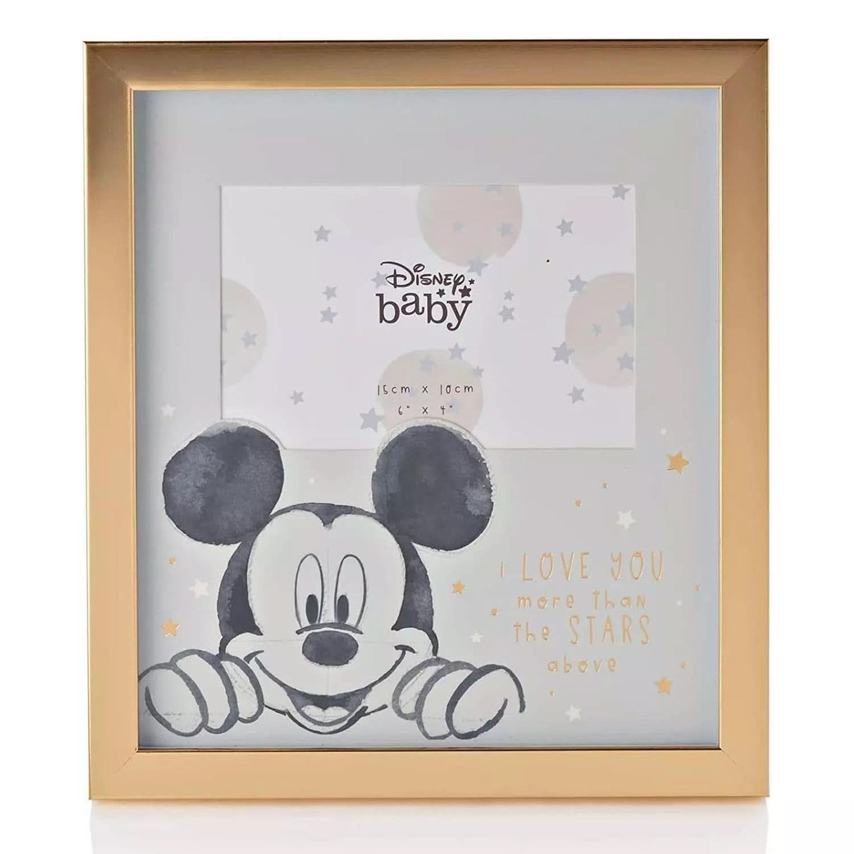 Disney Mickey Mouse I Love You To The Moon and Back Photo Frame New Baby Gift