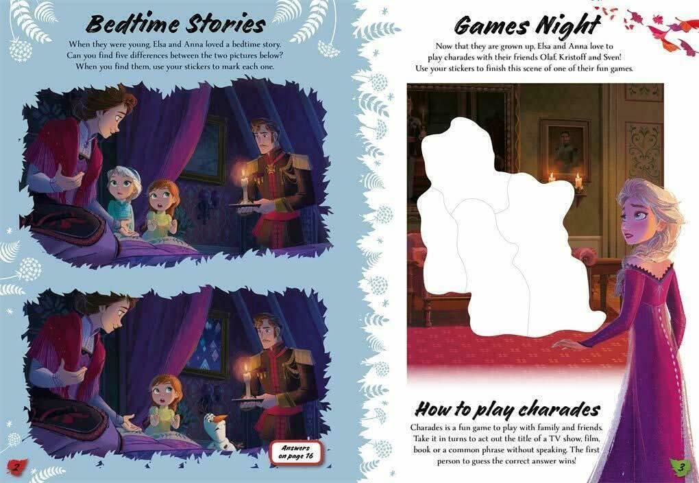 Disney Frozen 2 Sticker Play: Arendelle Activities & Stickers