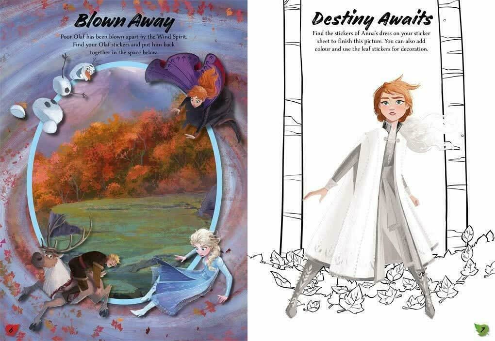 Disney Frozen 2 Sticker Play: Arendelle Activities & Stickers