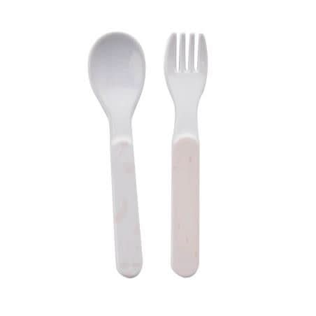 Disney Minnie Baby 5 Piece Melamine Feeding Set Cup Bowl Plate Cutlery Pink