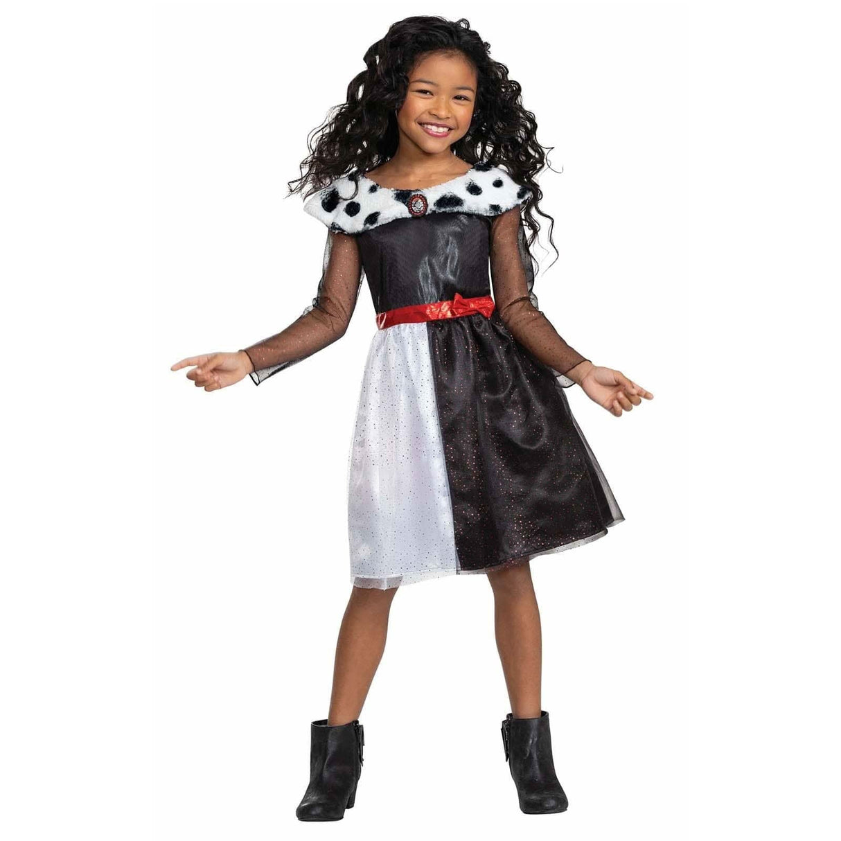 Child Cruella Disney Villain costume - 5-6 years