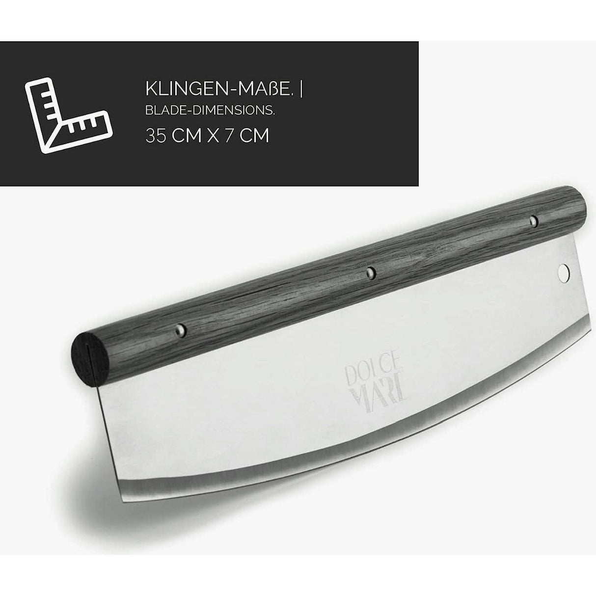 Dolce Mare Stainless Steel Pizza Cutter