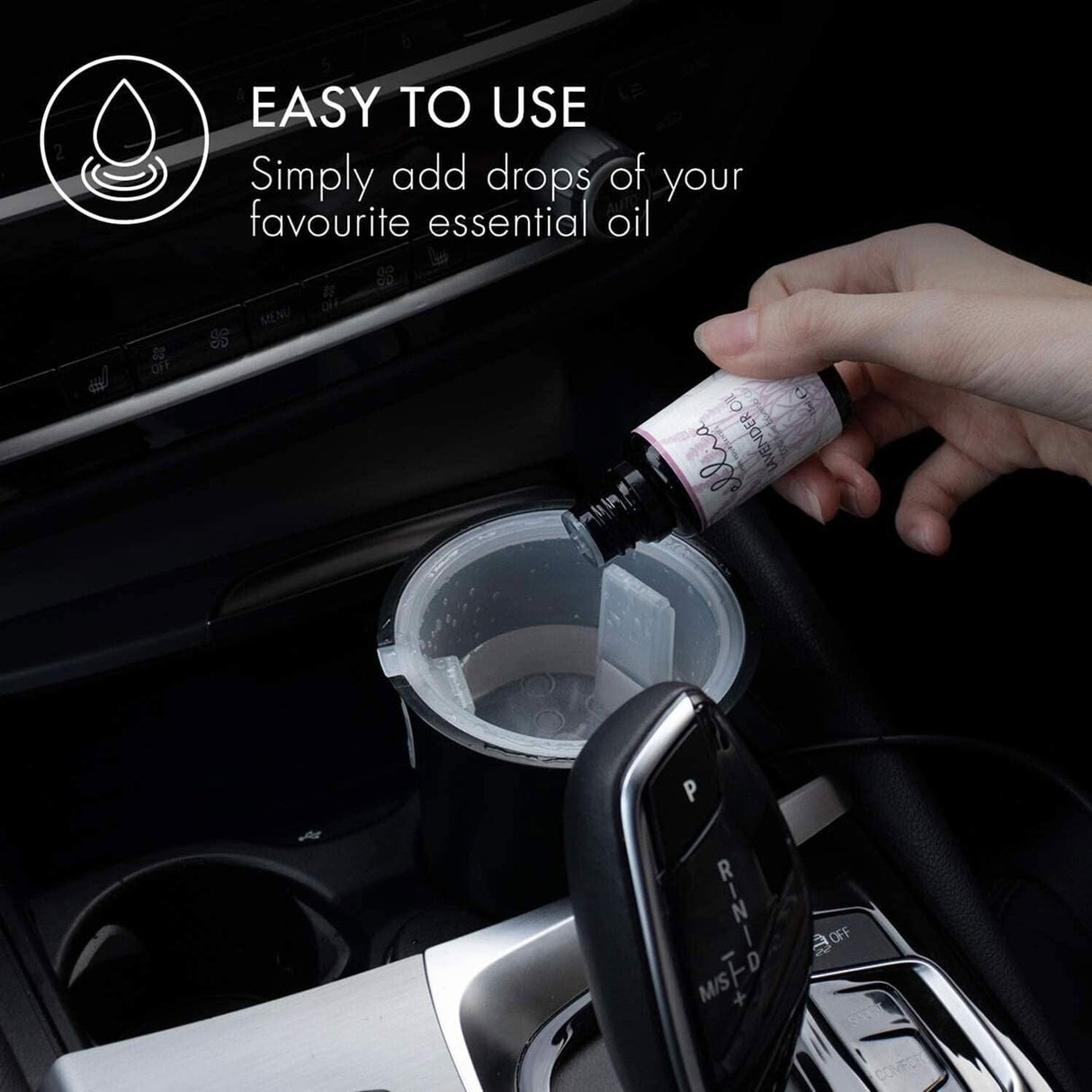 Homedics Elllia Roam Car Aroma Portable Diffuser