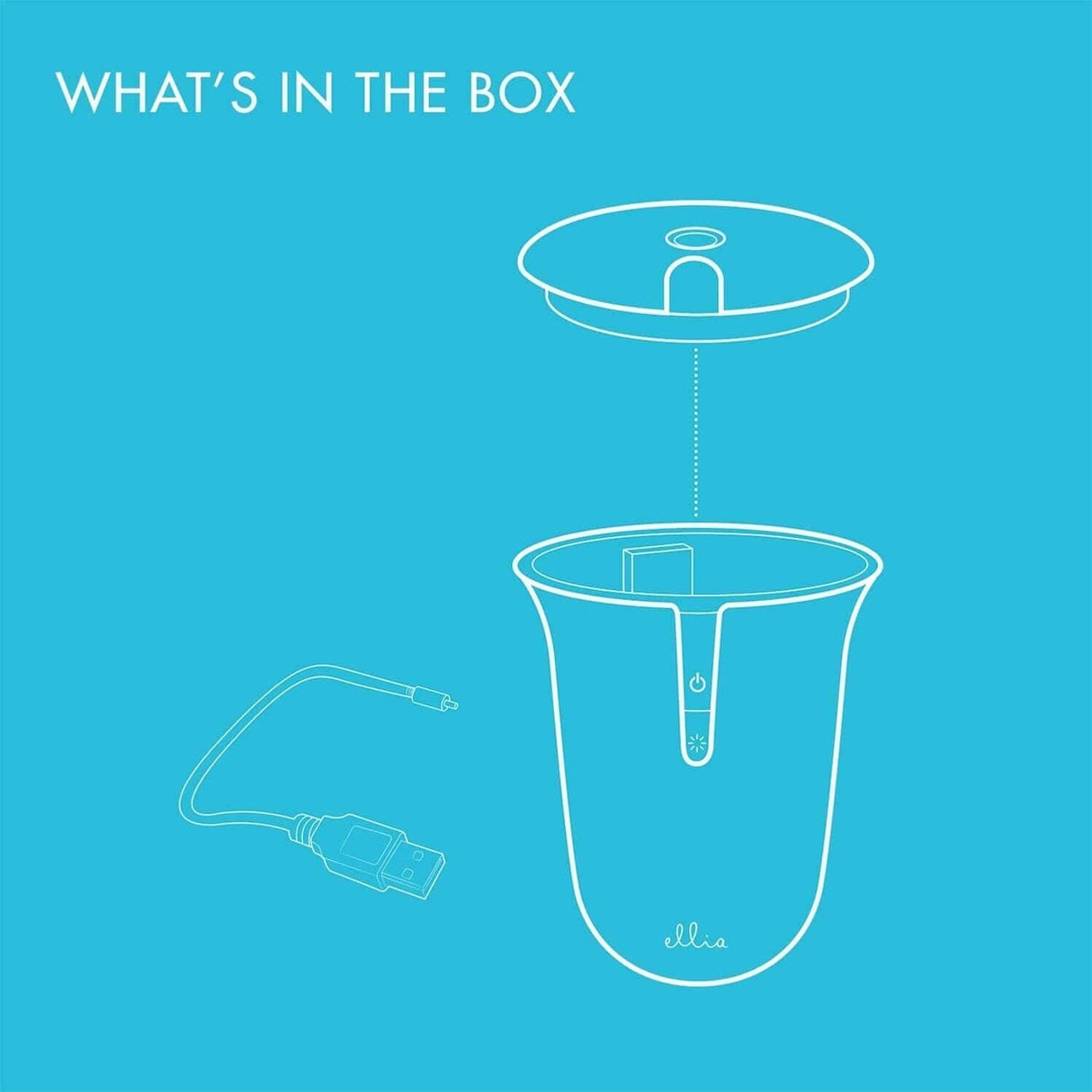 Homedics Elllia Roam Car Aroma Portable Diffuser