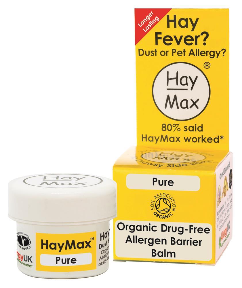 HayMax Organic Allergen Barrier Balm Pure 5ml Expiry 07/24