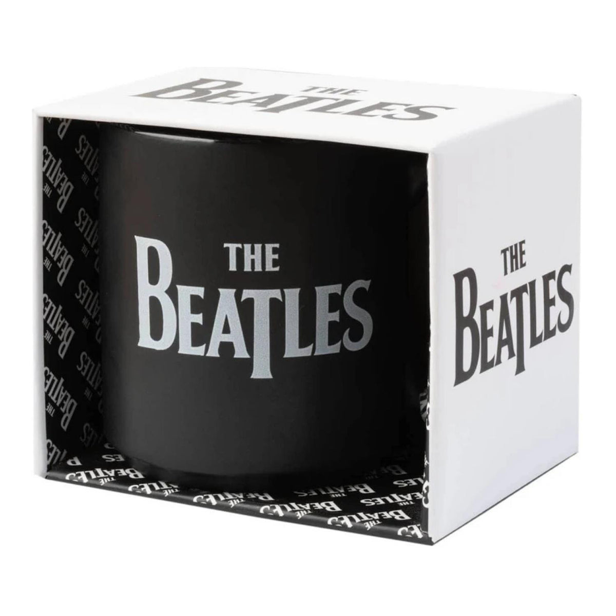 The Beatles Ceramic Mug 350ml Black