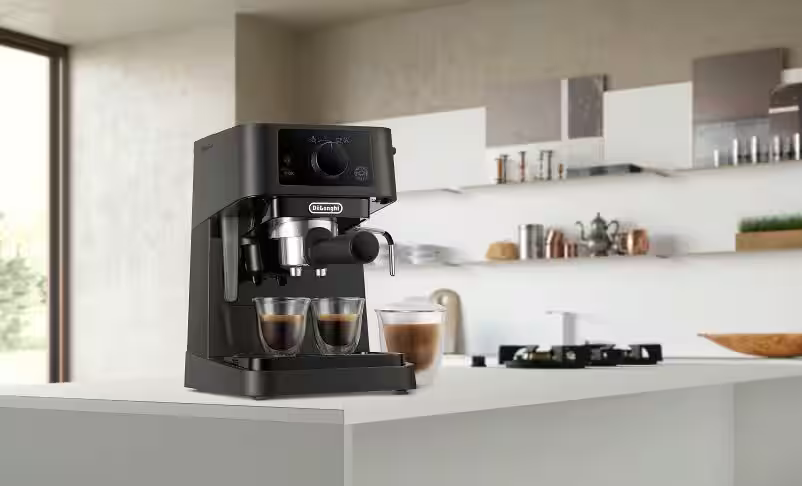 De'Longhi Stilosa Manual Espresso Machine 1100W Black EU Plug
