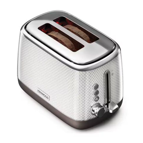 Kenwood Mesmerine 2 Slot Toaster 980W White EU Plug