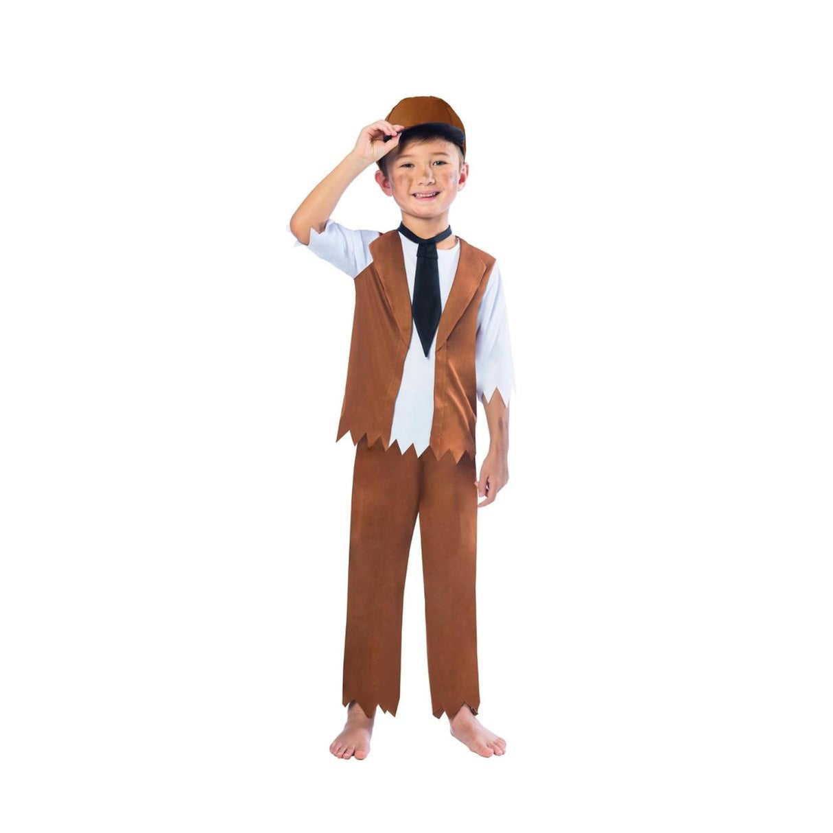 Child Victorian Boy Fancy Dress World Book Day Costume Age 7-8 Years