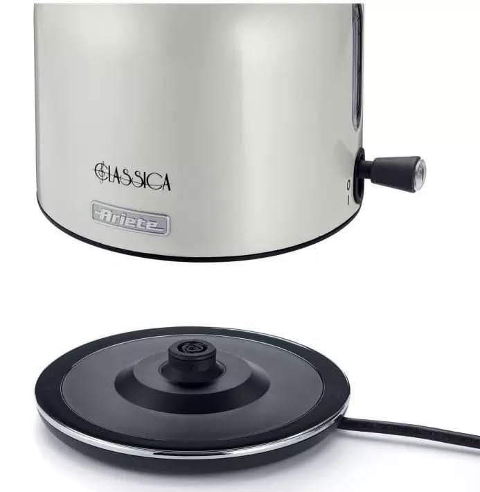 Ariete Classic Jug Kettle 1.7L Limescale Filter 2000W - Pearl