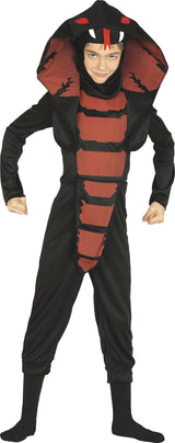 Child Cobra Ninja Costume - 7-9 Years