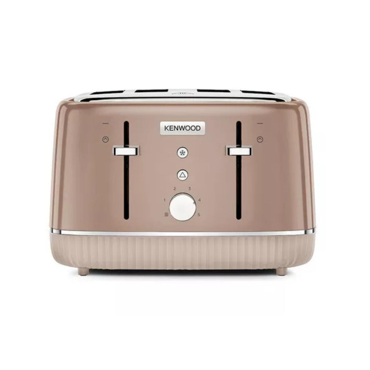 KENWOOD Elegancy TFP10.A0BW 4-Slice Toaster 1800 W Mocha