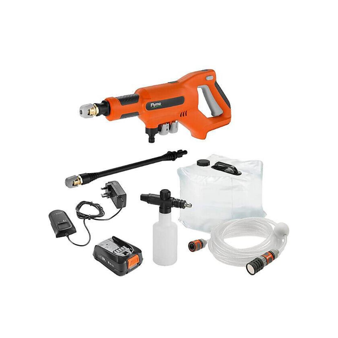 FLYMO Easiclean Li 18V Plus Portable Pressure Washer 24 Bar