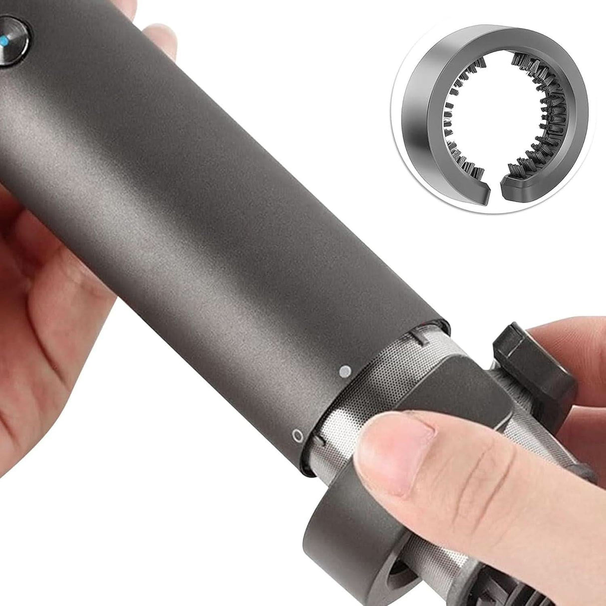 Filter Cleaning Brush for Dyson Airwrap Hair Styler Attachment Tool Grey