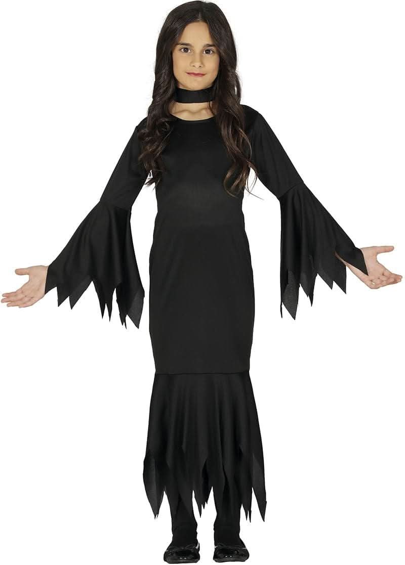 Child Morticia Halloween Addams Family Costume