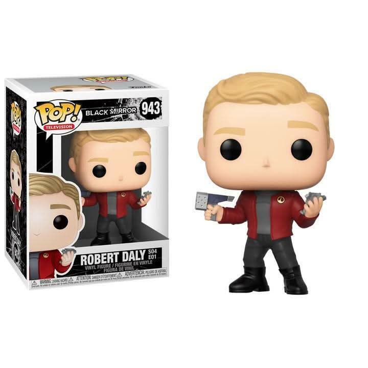 Funko POP! Black Mirror Robert Daly Vinyl Figure 9cm