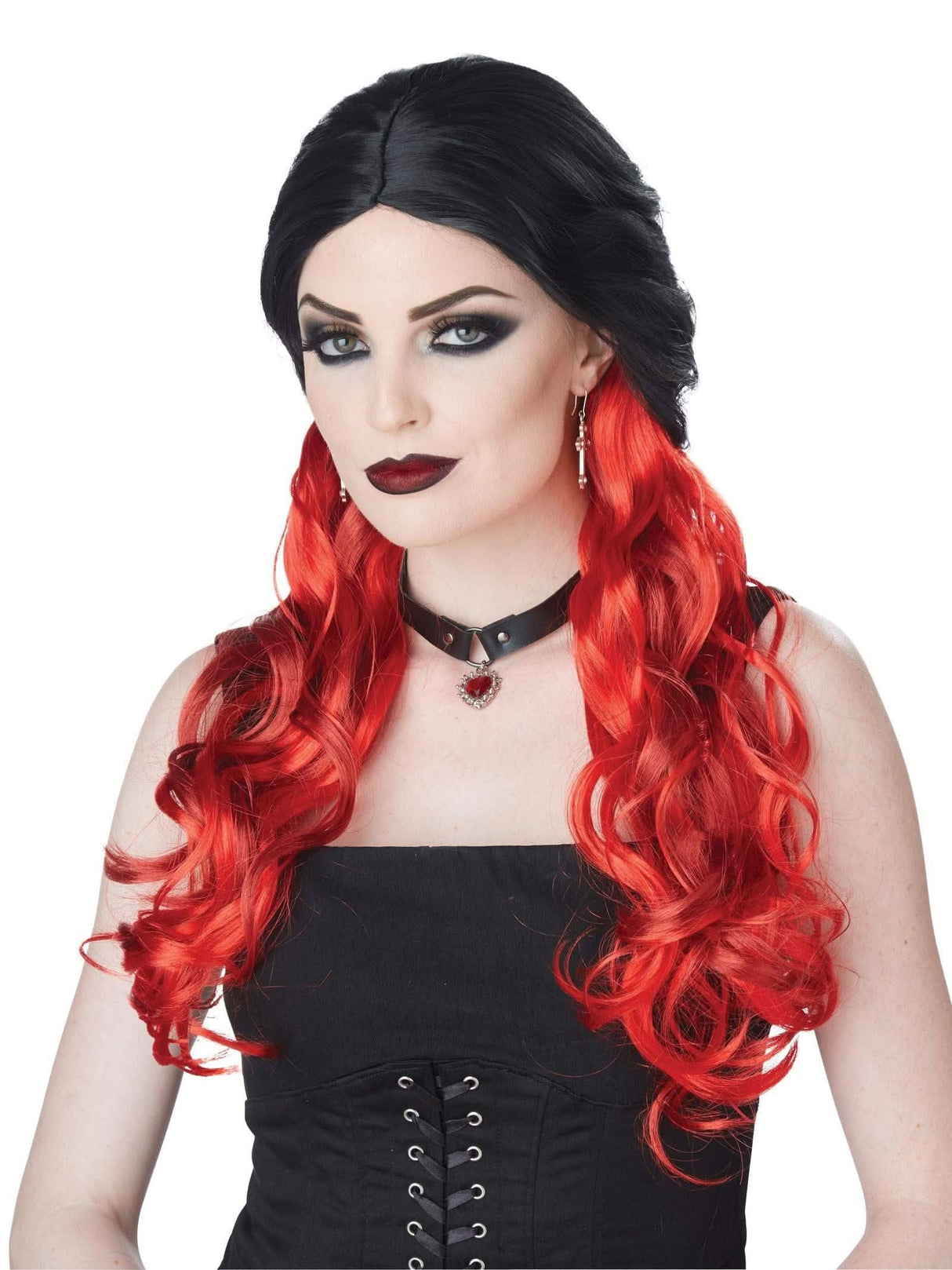 Gothic Deadly Morbid Mistress Costume Wig
