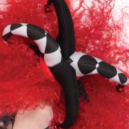 Harlequin Honey Jester Women's Fancy Dress Costume Small 6-8