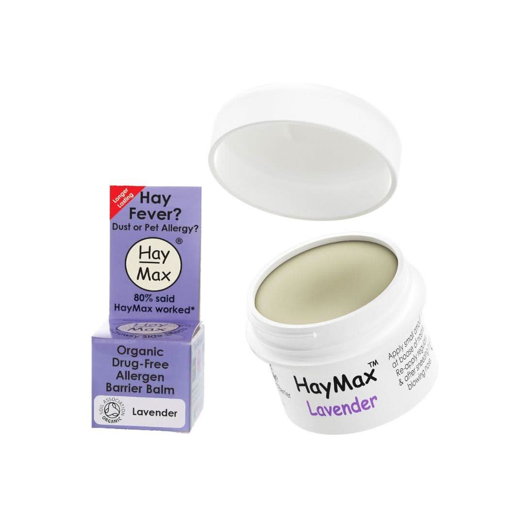 HayMax Lavender Organic Allergen Balm for Allergy Relief