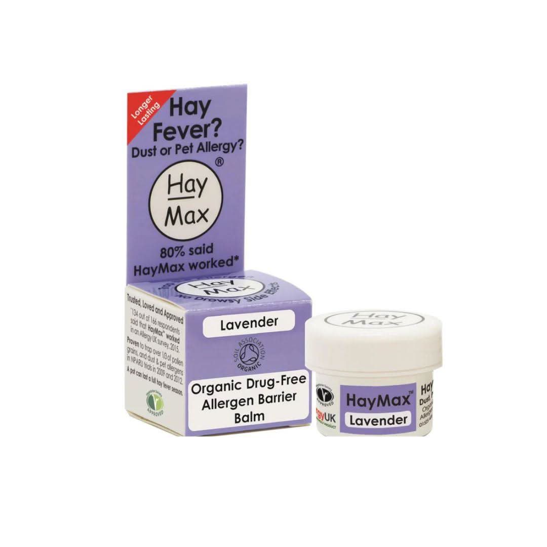 HayMax Lavender Organic Allergen Balm for Allergy Relief
