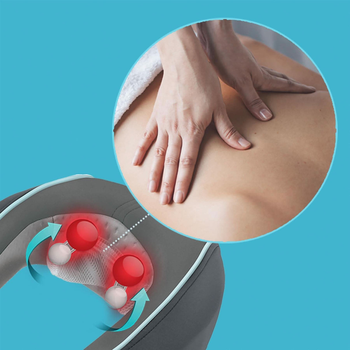 HoMedics Shiatsu Neck Massager - With Heat