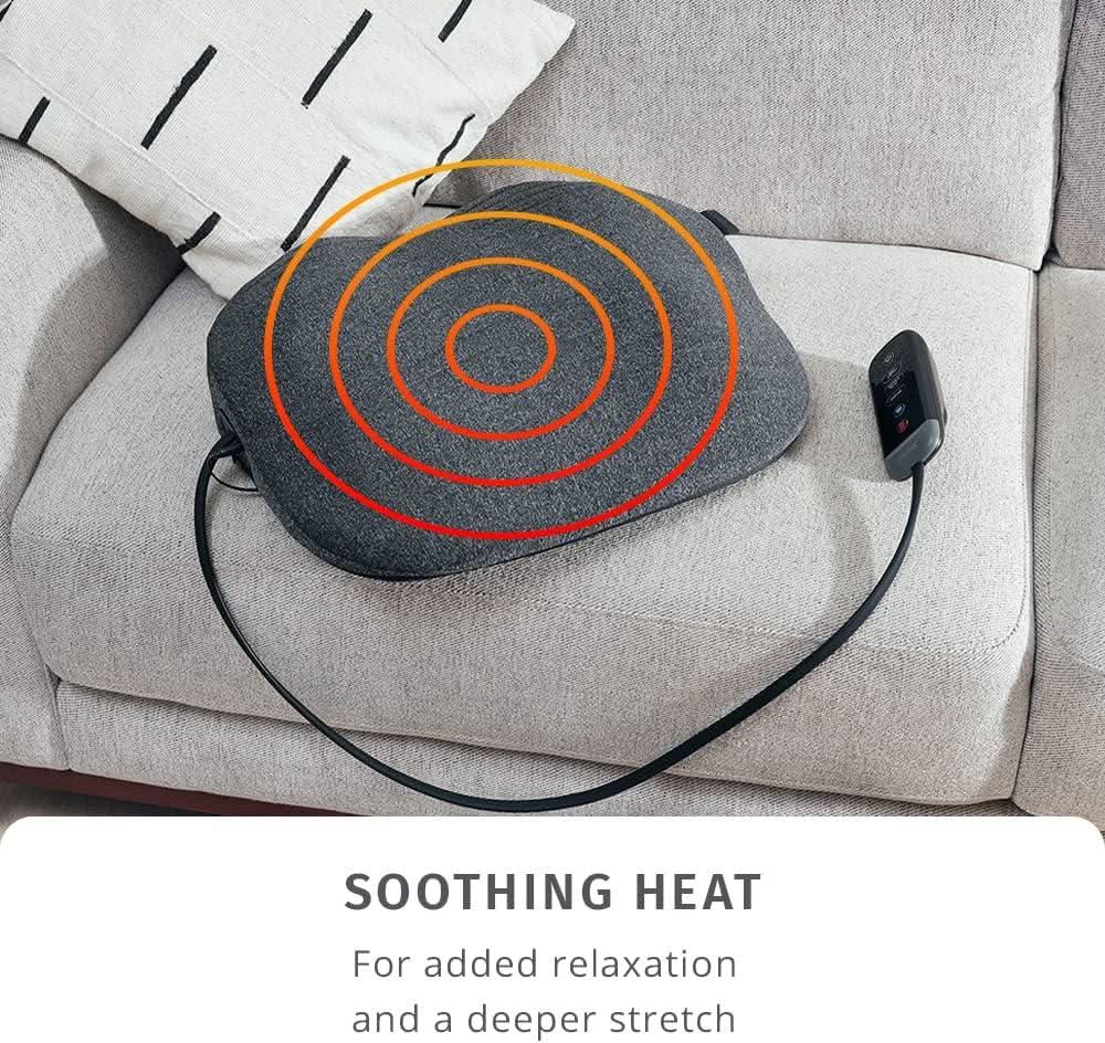 Homedics Stretch Mini Massager Mat with Heat – Grey