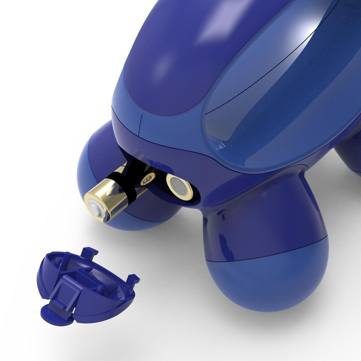 Homedics Quattro Mini Massager - Blue Portable Handheld