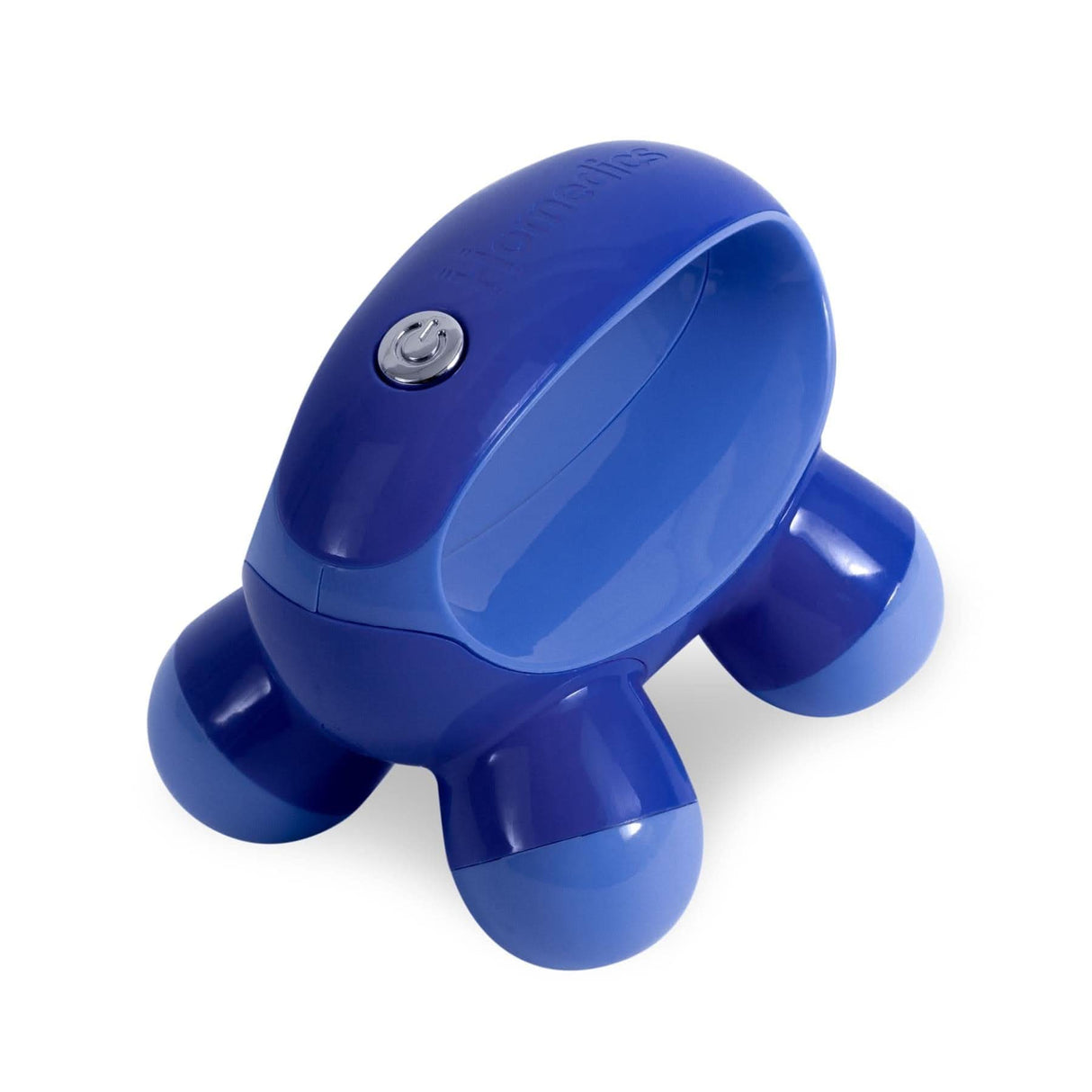 Homedics Quattro Mini Massager - Blue Portable Handheld