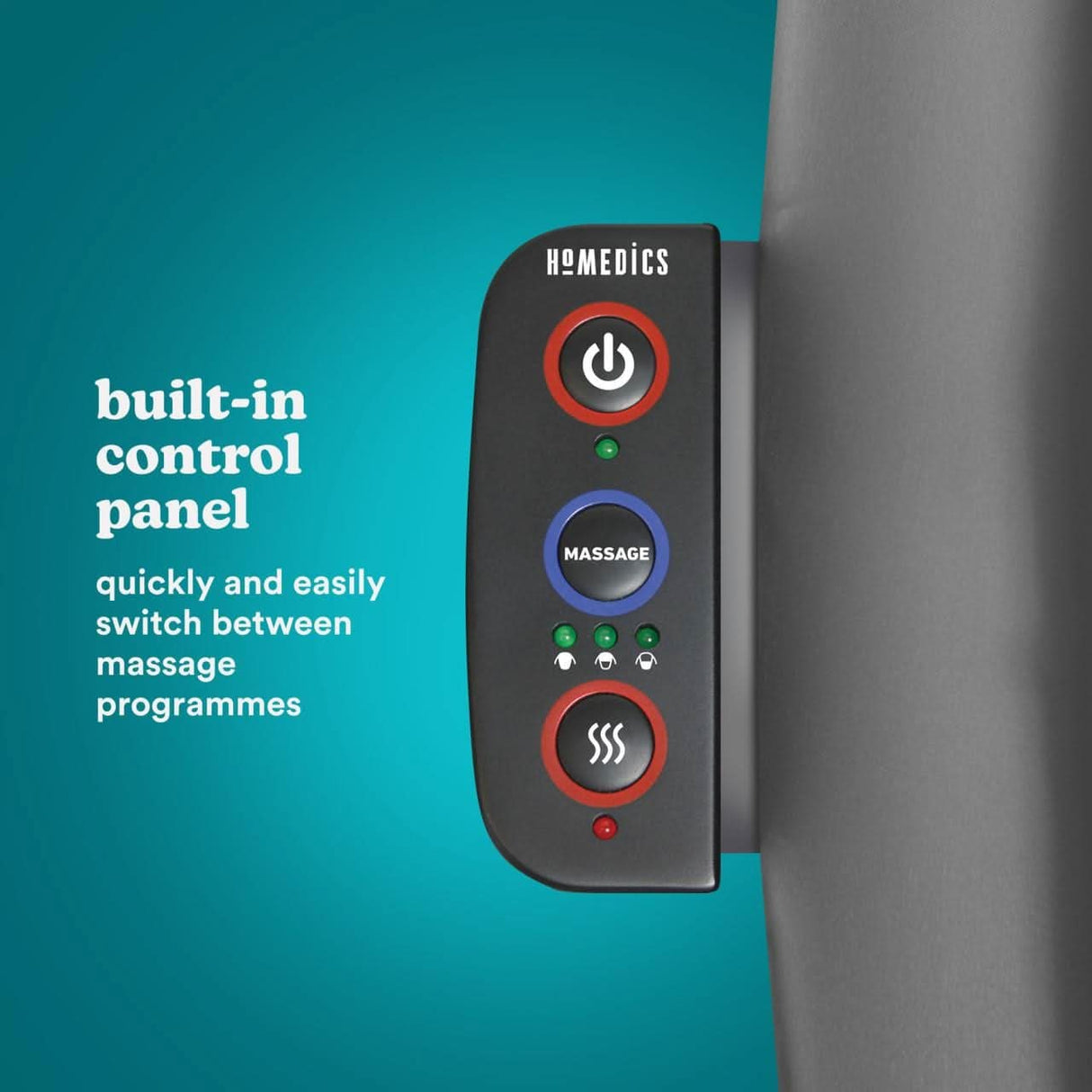 HoMedics Shiatsu Adjustable Massage Chair With Heat