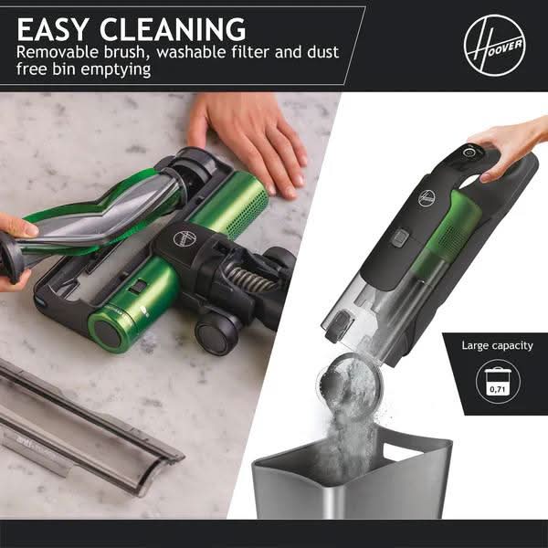 Hoover HF9 Cordless Vacuum 0.7L – Anti-Twist Dual Battery