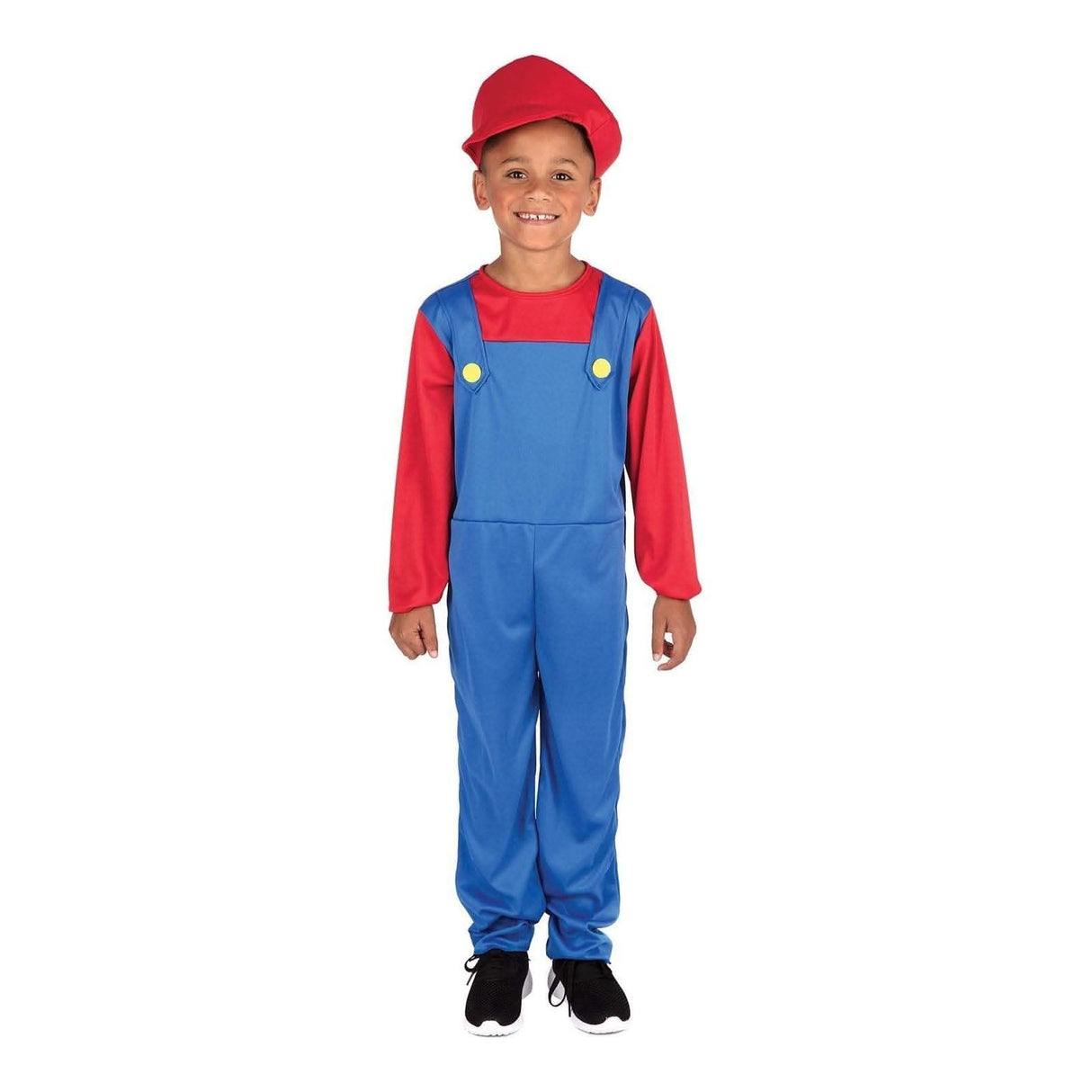 Bristol Novelty Italian Plumbers Mate Boy Costume - 8-10 Years