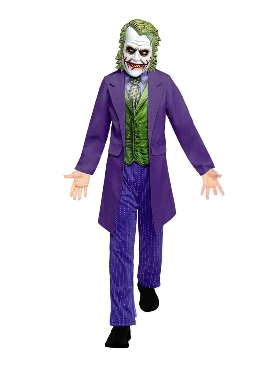Child The Joker Batman Movie Costume - 10-12 Years
