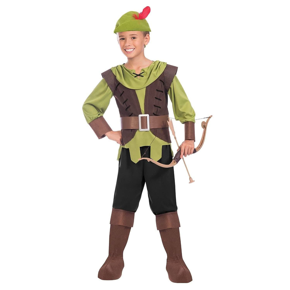 Kids Robin Hood Costume World Book Day - 10-12 Years