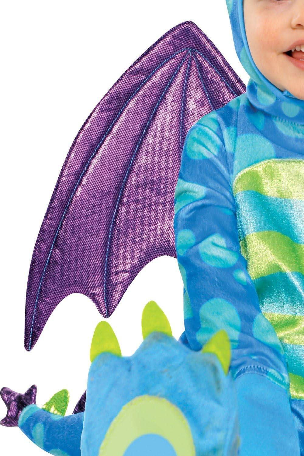 Amscan Childs Little Dragon Fancy Dress Costume Age 12-18 Months Multi