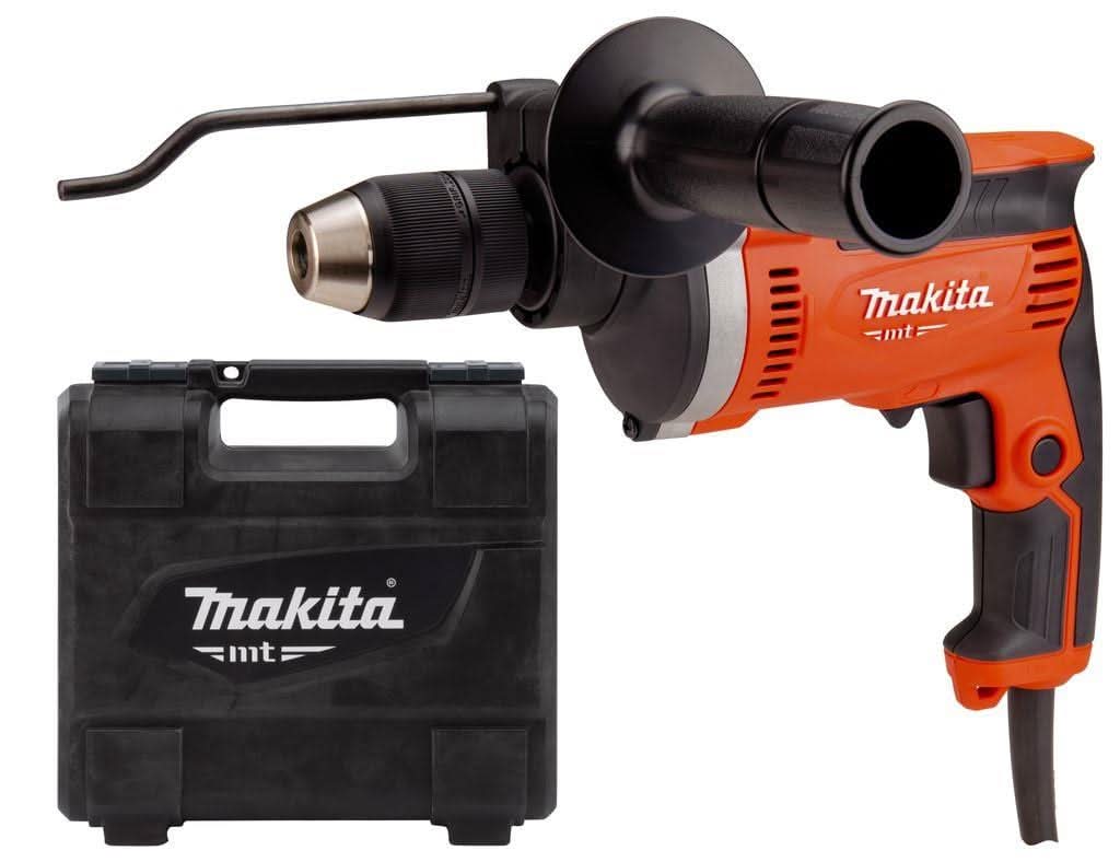 Makita M8101K Hammer Drill 240v Red/Black