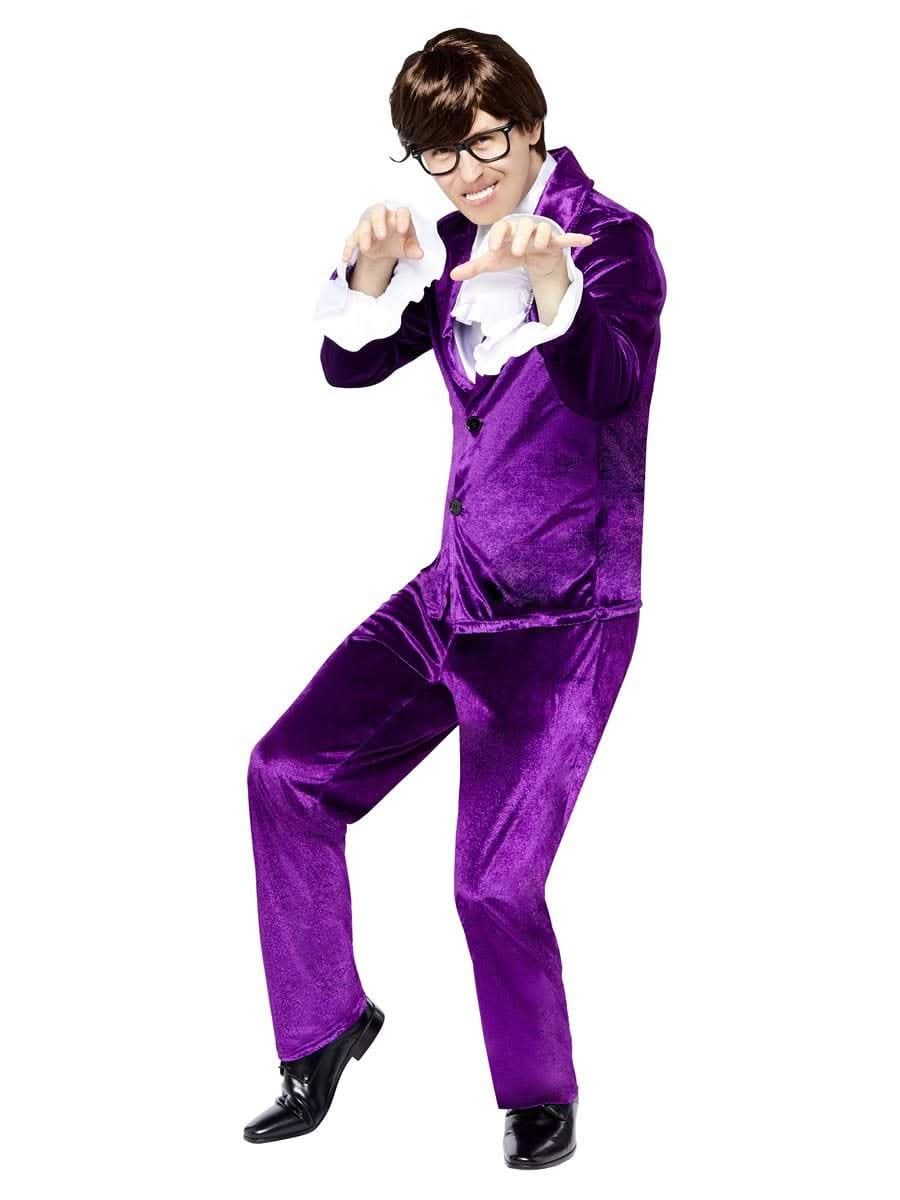 Men's Groovy Lover Inspired by Austin Powers Costume - M