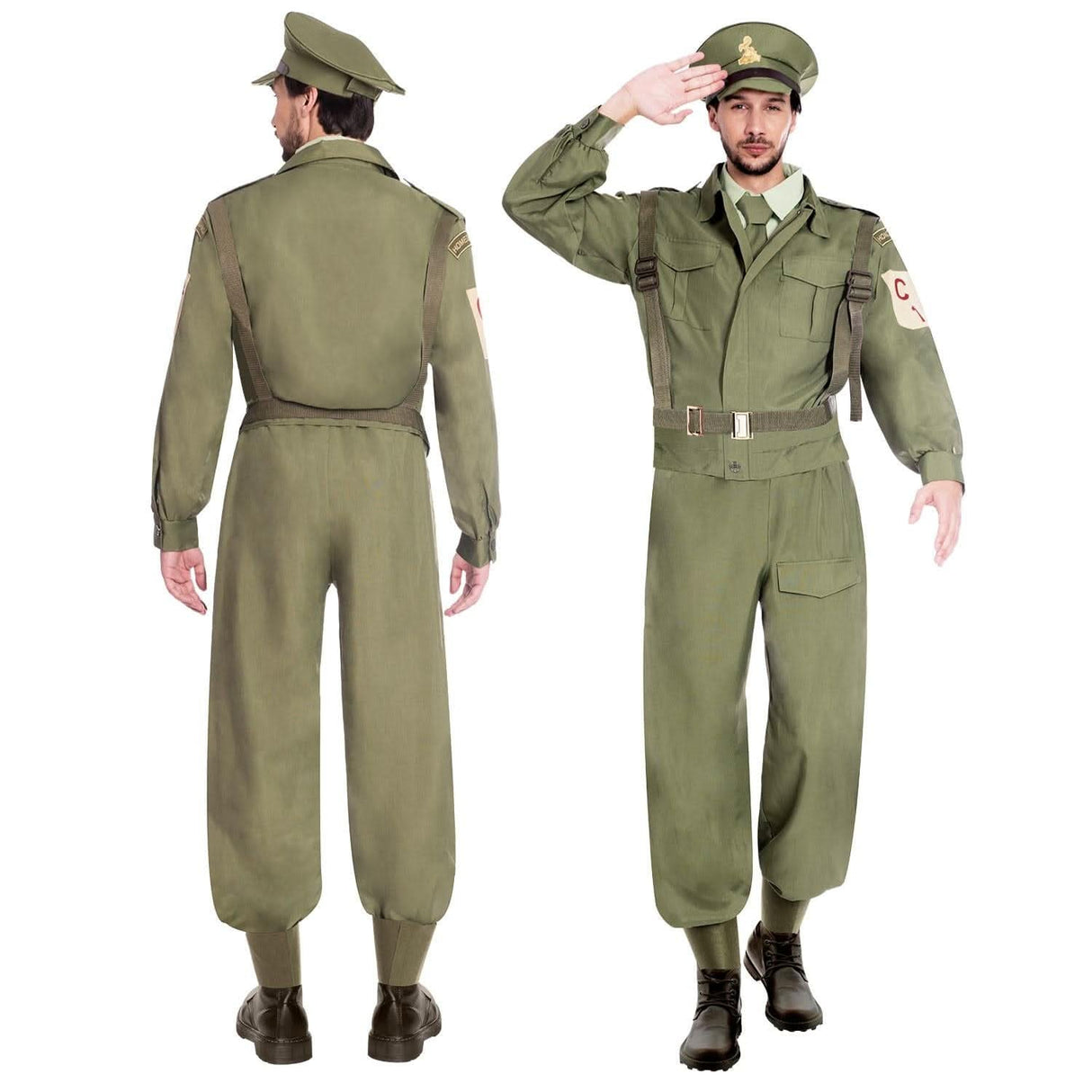 Men's Home Guard Soldier Costume