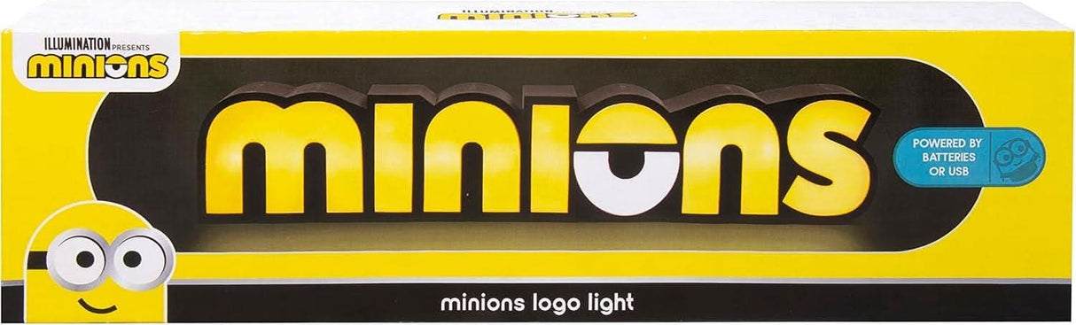 Minions Logo Bedroom Light USB or Battery Powered