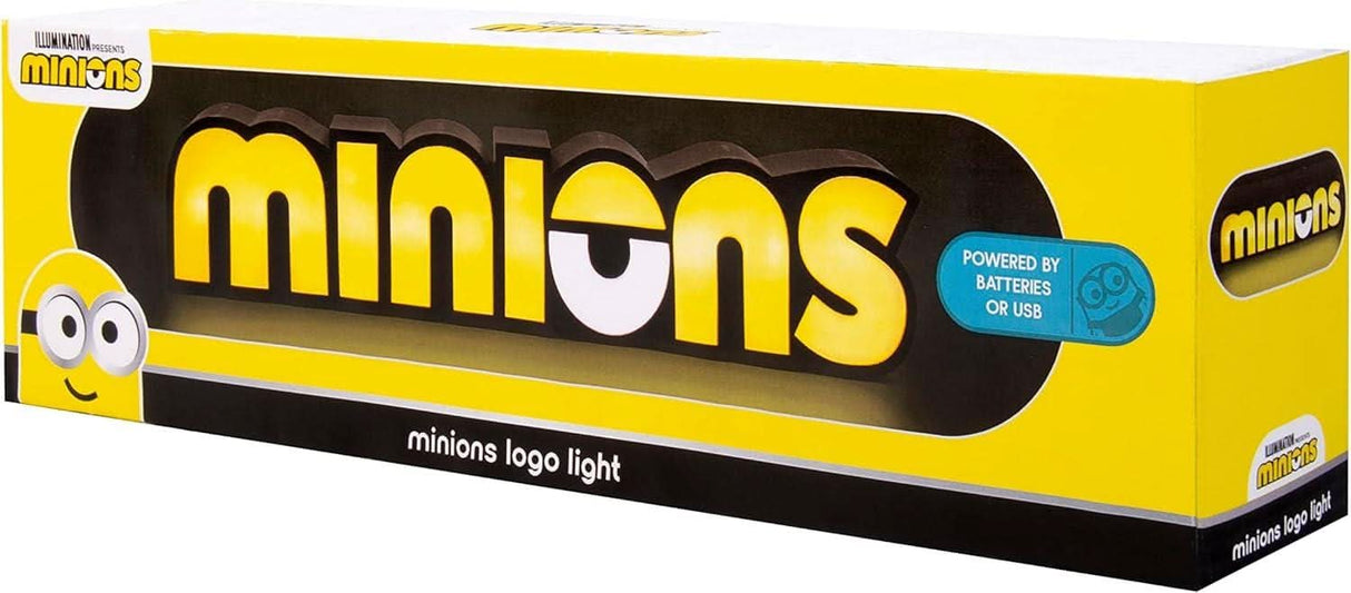 Minions Logo Bedroom Light USB or Battery Powered