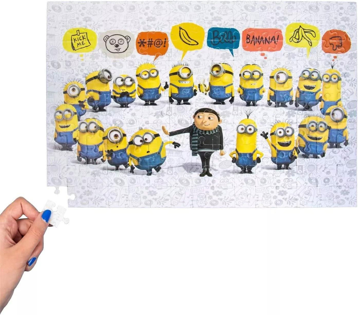 Minions 150-Piece Double-Sided Magic Jigsaw Puzzle