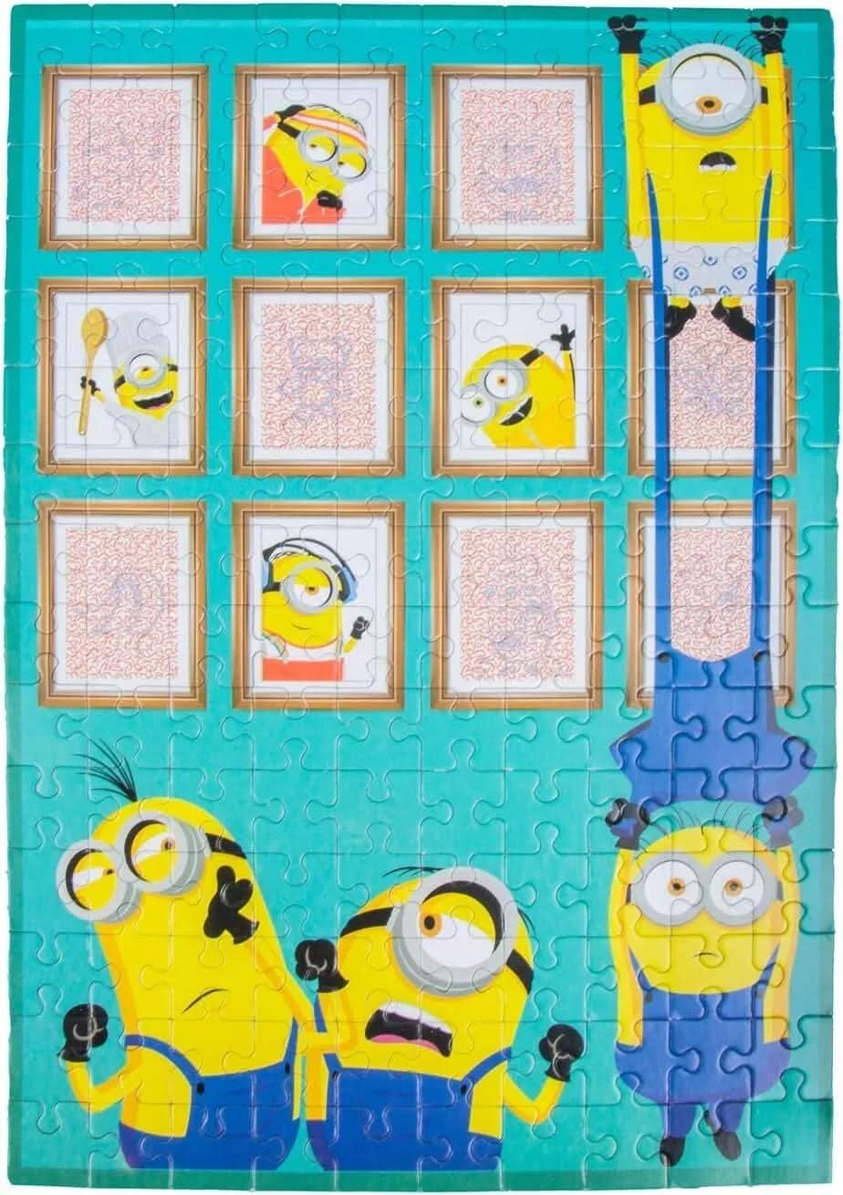 Minions 150-Piece Double-Sided Magic Jigsaw Puzzle