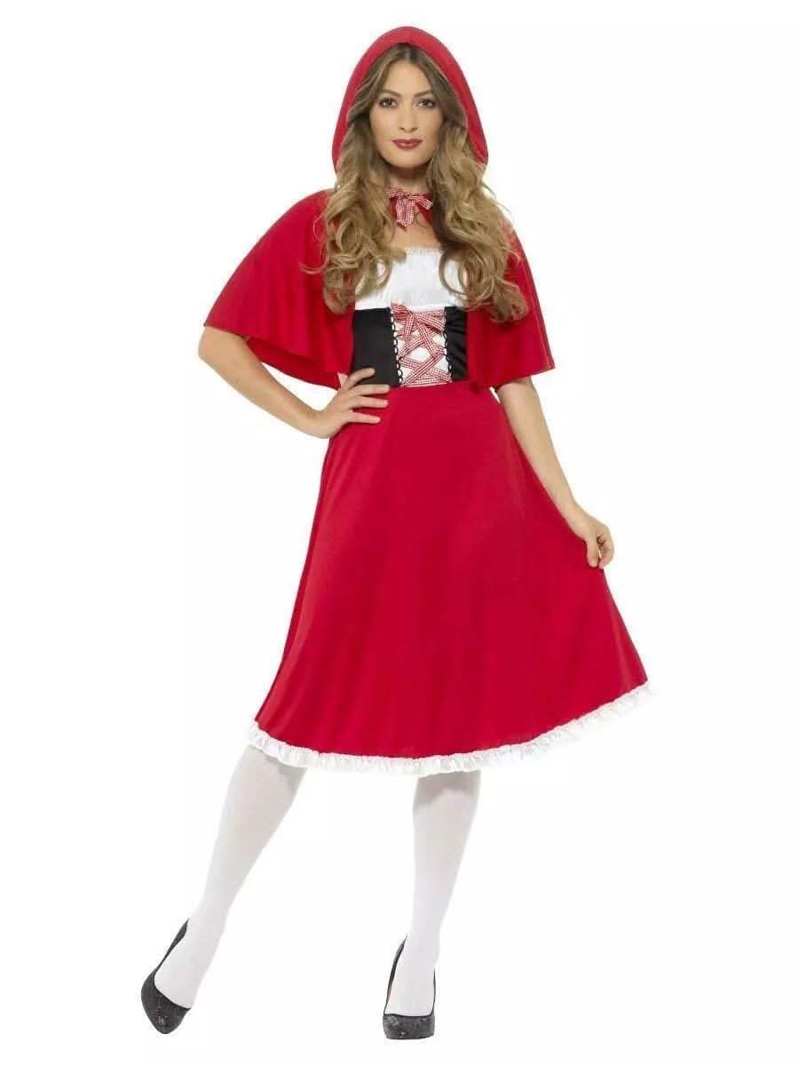 Womens Miss Red Riding Hood Costume - M